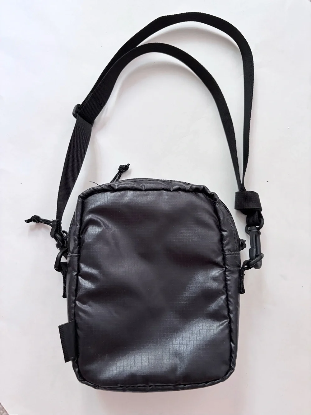 Supreme FW17 Black Shoulder Bag Box Logo Crossbody
